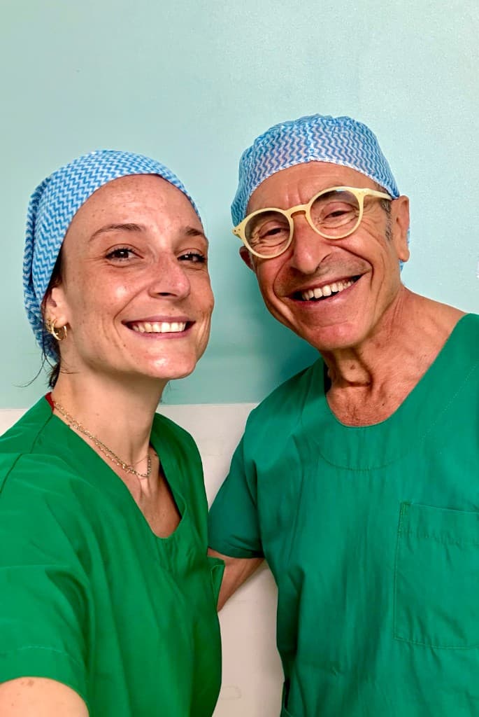 Dr Manon Belhoste and Dr Richard Abs